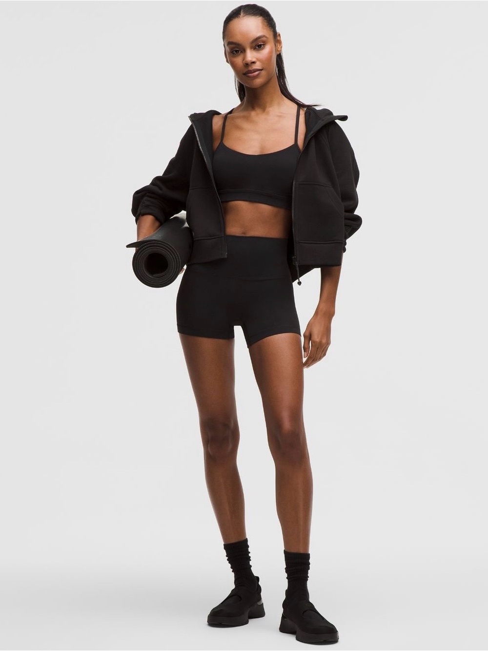 lululemon align no line high rise short 4” in size 4